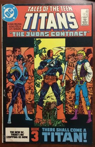 Tales Of The Teen Titans 44 1st Nightwing 1st Jericho Vf White Pages