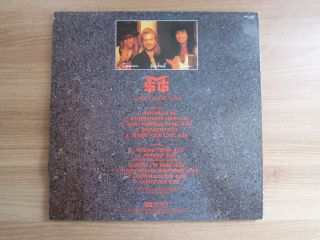 McAuley Schenker Group Unplugged Live 1993 Korea Orig Vinyl LP INSERT MSG 2