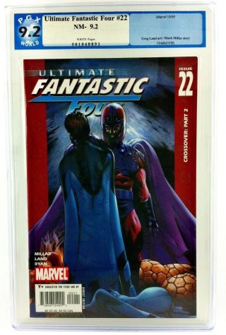 Ultimate Fantastic Four 22 Cgc Pgx 9.  2 1st Marvel Zombies Appearance
