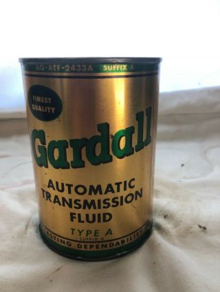 Gardall Transmission Fluid Motor Oil Qt Can