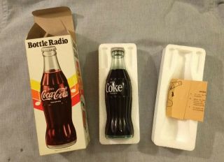 Coca Cola Bottle Transistor Radio