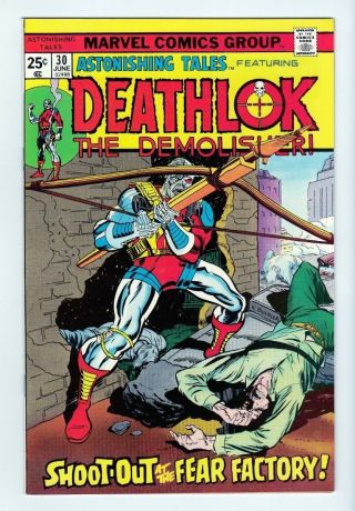 Marvel Comics Astonishing Tales Volume 1 30 1975 Nm - 9.  2 Deathlok Li - 01