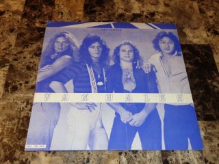 Van Halen Rare Japanese Import Vinyl Lp Sampler 1979 David Lee Roth Eddie Alex