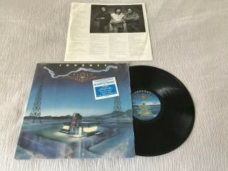 Journey - Raised On Radio - 1986 1st Press Vinyl Lp - Columbia Oc 39936 - 1 Steve Perry
