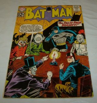Dc Batman & Robin 152 Silver Age Classic Comic G/vg Detective