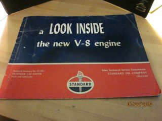 Vintage Standard Oil Engine Brochure
