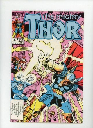 Thor 339 | Marvel | Jan 1984 | 1st App Of Stormbreaker Infinity War Weapon