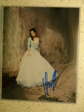 Kiera Knightley Hand Signed Autograph 8 By 10 Photo Pose With