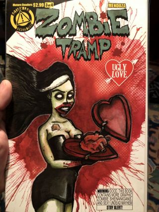 Zombie Tramp Vol.  2,  Issue 3.  Extremely Rare Very Hard To Find 1st Print