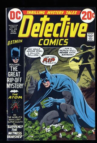 Detective Comics 432 Fn/vf 7.  0