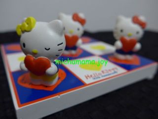 Sanrio Hello Kitty Tic Tac Toe Game Board Game Figure Cute Resin Tactoe