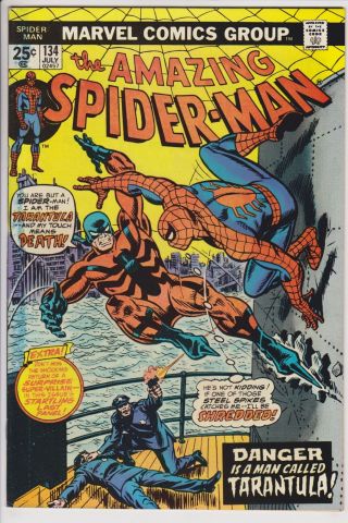 Spider - Man Vol 1 134 F/vf 1st Appearance Of Tarantula L