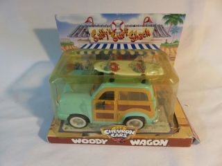 Vintage The Chevron Cars " Woody Wagon " In Package Never Opened