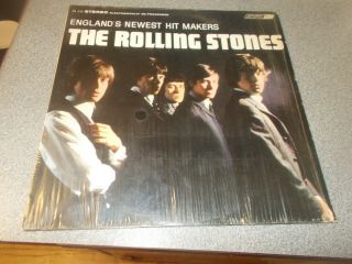 The Rolling Stones Self - Titled Debut Lp Stereo In Shrink
