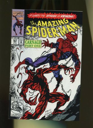 Spider - Man 361 Fn/vf 7.  0 1 Book Marvel Spectacular 1st Full Carnage
