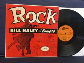 Bill Haley And The Comets - Rock With Bill Haley - 1955 - Essex Label - Mono