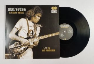 Neil Young & Crazy Horse Live In San Francisco 2xlp Vp 80101 Nl 1980 Vg,  7b