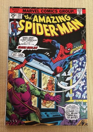 The Spider - Man 137 (oct 1974,  Marvel)