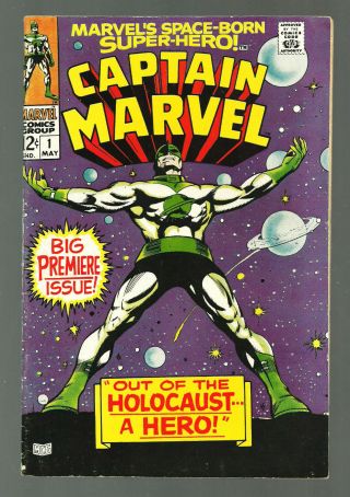 Captain Marvel 1,  May 1968 Premiere Issue