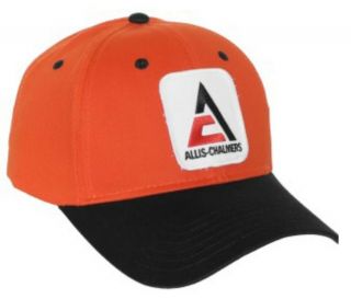 Allis Chalmers Orange And Black Hat Logo Cap Gift