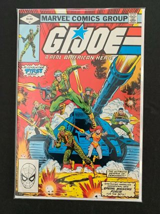G.  I.  Joe A Real American Hero 1 Marvel Comics (1982) Nm 1st Print