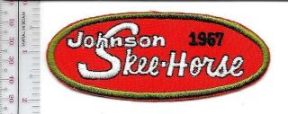 Snowmobile Omc Johnson Evinrude Skee - Horse Sled 1967 Sturtevant,  Wi Promo