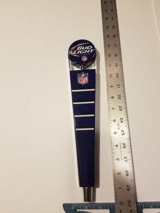 Bud Light Nfl Football Draft Beer Tap Handle Draught