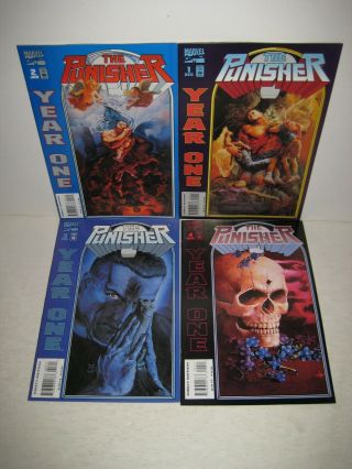 The Punisher Punisher Year One 1 - 4 Punisher Year One 1 2 3 4 Marvel