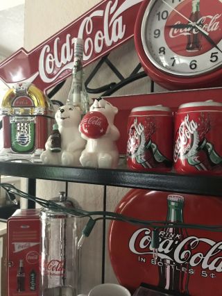 Coca Cola Vintage Salt And Pepper Shakers
