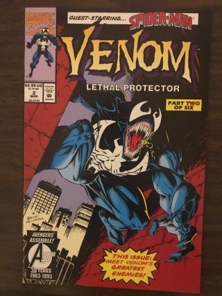 Venom lethal protector 1 - 2 - 3 - 4 - 5 NM - MT Key Issues Must Have 3