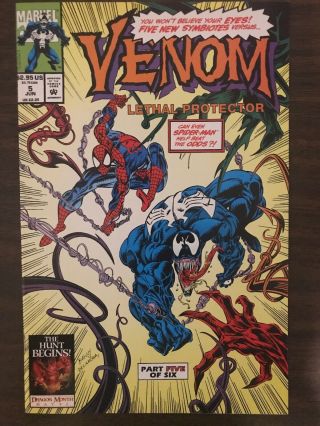 Venom lethal protector 1 - 2 - 3 - 4 - 5 NM - MT Key Issues Must Have 6