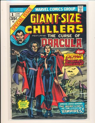 Giant - Size Chillers Special 1 (1974) 1st App Of Lilith Dracula 