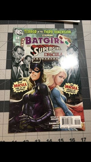 Batgirl 14 (2010,  Dc) Vol 3 Supergirl Dracula Stanley " Artgerm " Lau Vf