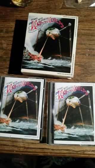 Minidiscs War Of The Worlds With Slip Case Like Cases