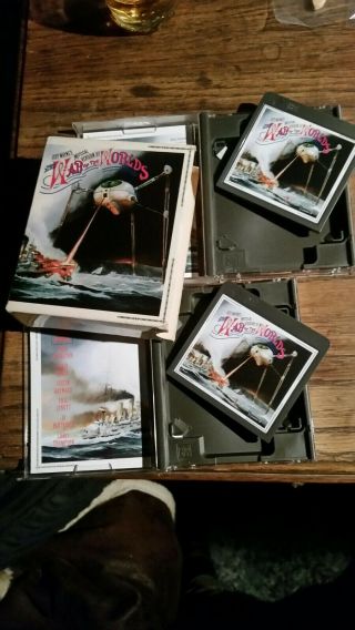 Minidiscs war Of the Worlds With Slip Case like cases 2