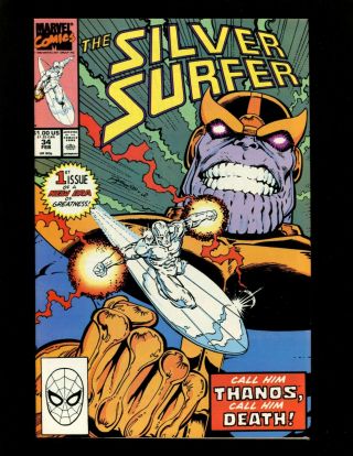 Silver Surfer 34 Vfnm Starlin Lim Return Of Thanos Death Appearance