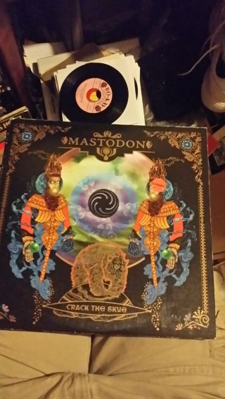 Mastodon " Crack The Skye " 2009 Reprise Records Heavy Metal Rock Double Lp