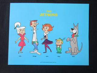 1976 Jetsons Promo Advertising Slick Hanna Barbera Animation