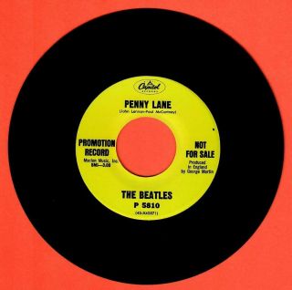 The Beatles Penny Lane / Strawberry Fields Forever P - 5810