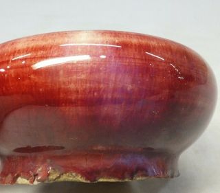 A230 Chinese porcelain SUIU water pot of cinnabar glaze SHINSHA with name of era 8