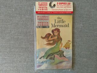 Classics Illustrated Junior 525 The Little Mermaid 539 The Enchanted Fish Vg