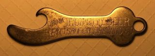 Vintage Early Drink Iron City Beer Bottle Opener Pittsburgh Brewing Co. 2