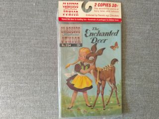 Classics Illustrated Junior 554 The Enchanted Deer 570 Pearl Princess Exc