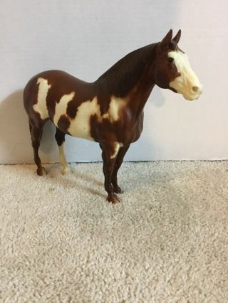 Vintage Breyer Horse 51 Yellow Mount,  Famous Paint Horse Traditional