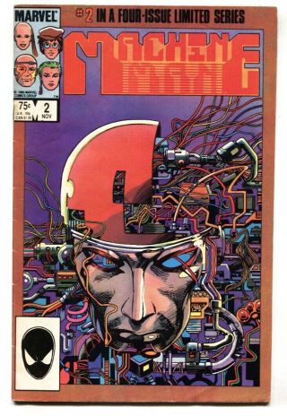 Machine Man 2 1984 Second Issue - Marvel Comic Boom