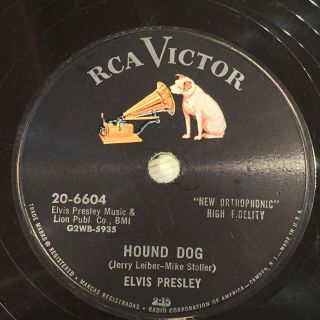 Elvis Presley Hound Dog Don’t Be Cruel Rca Victor 20 - 6604 78