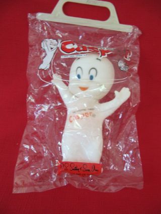 Casper The Friendly Ghost Figure Doll Sutton & Sons 1972 In Orginal Bag