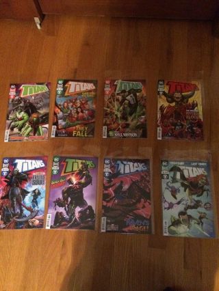 Set Of Titans Comics (volume 6)