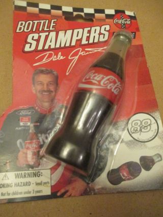 Dale Jarrett Coca - Cola Bottle Stamper