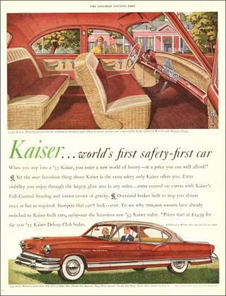 1953 Classic Car Ad 